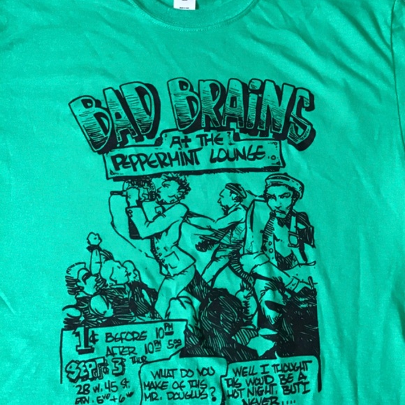Bad Brains Vintage Flyer Tee - Picture 2 of 2